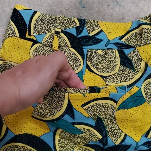 Ann Taylor Lemon Shorts Size 6 - Picture 10 of 11